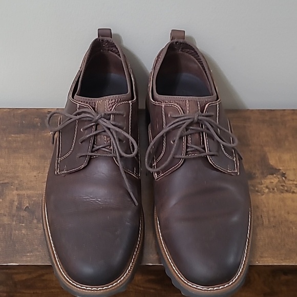Dockers Dark Brown Leather Oxfords size 11.5 main image 8